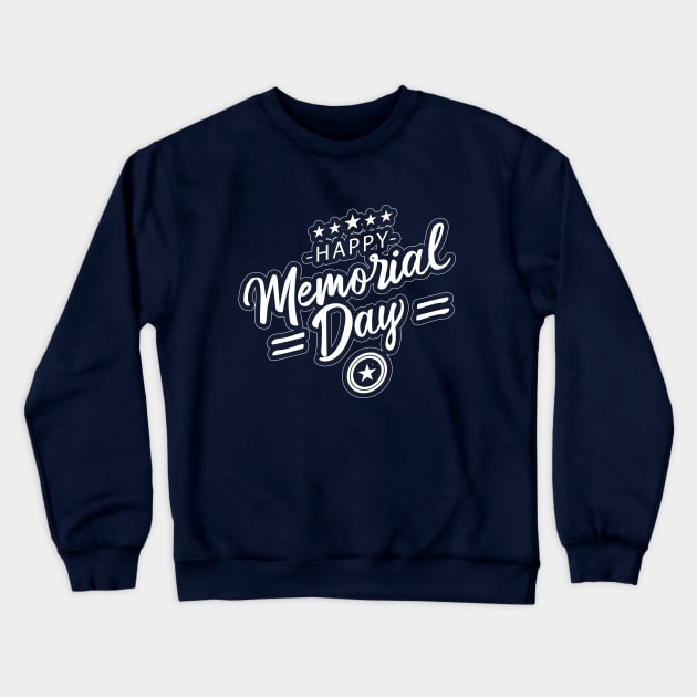 memorial day tshirt Crewneck Sweatshirt by osaya